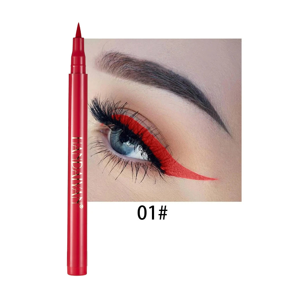 Rainbow Matte Colorful Liquid Eyeliner Pen