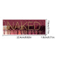 12-Color Brown Pink Eyeshadow Palette - Long-Lasting Eye Makeup