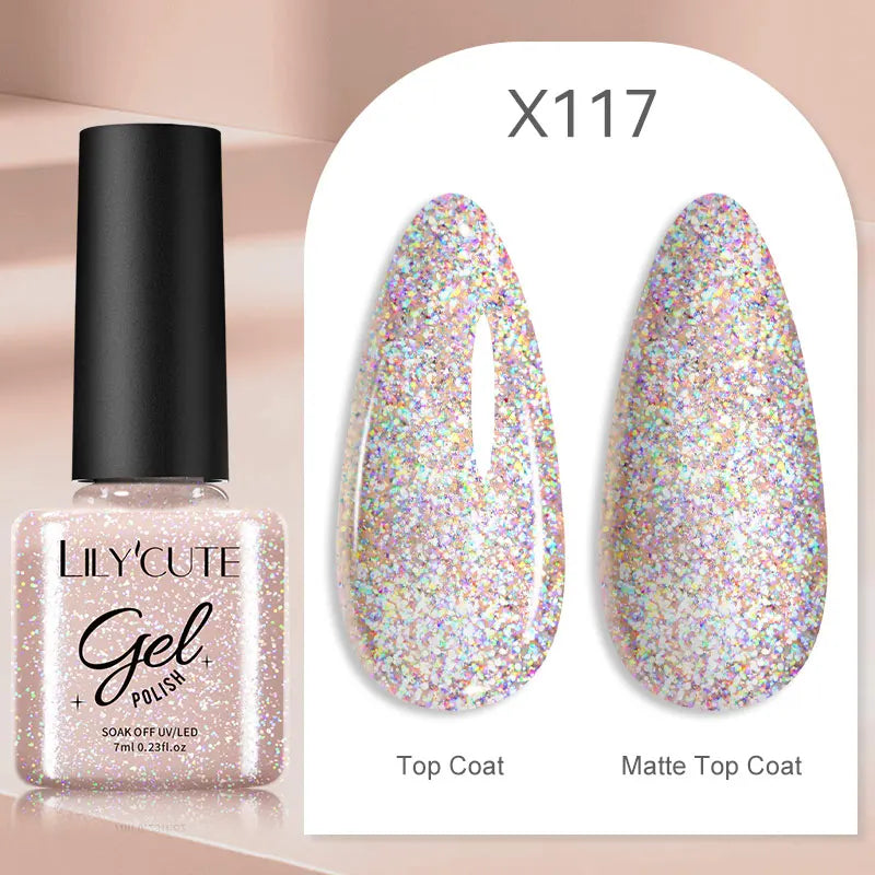 LILYCUTE 7ml Thermal Color-Changing Gel Nail Polish