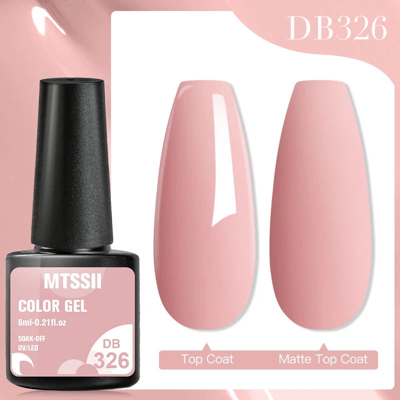MTSSII Dried Flower Gel Nail Polish - Fairy Series Nail Art