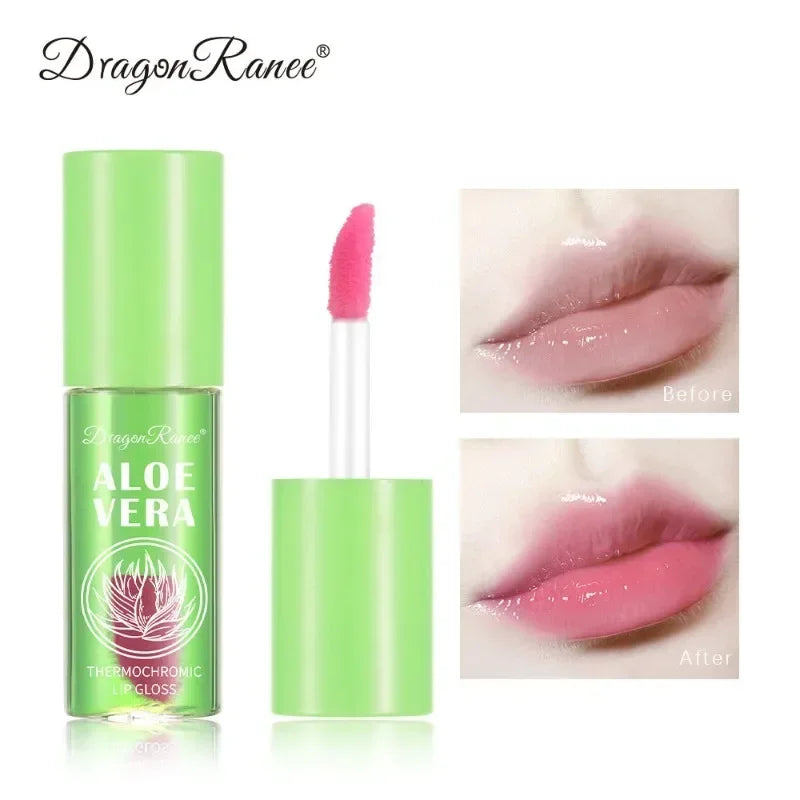 Aloe Color-Changing Lip Balm - Moisturizing Hydrating Lip Care