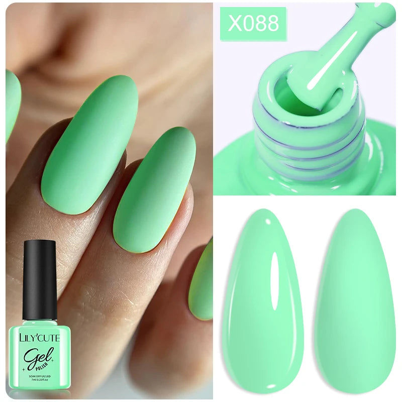 LILYCUTE 7ml Thermal Color-Changing Gel Nail Polish