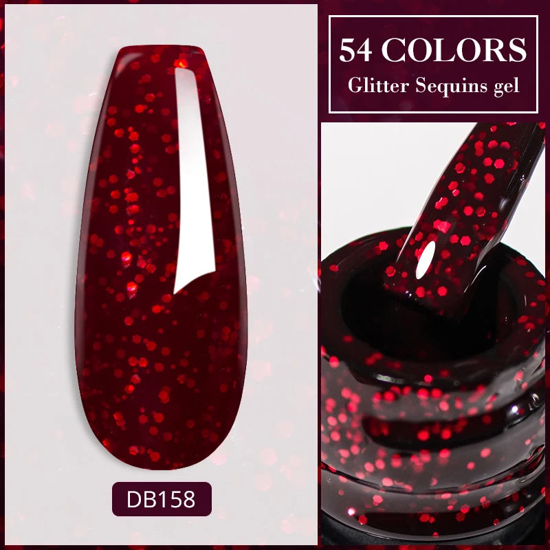 MTSSII Dried Flower Gel Nail Polish - Fairy Series Nail Art
