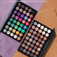 40-Color Matte Glitter Eyeshadow Palette - Nude Shimmer Makeup Set