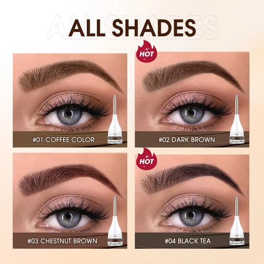 O.TWO.O Tinted Sculpted Brow Gel With Brush