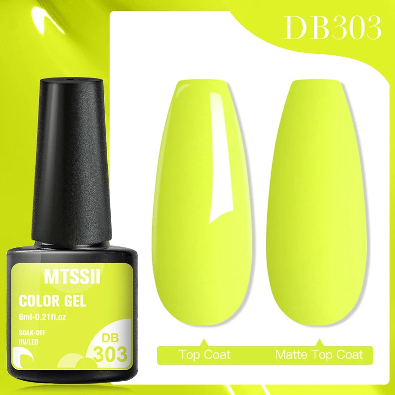 MTSSII Dried Flower Gel Nail Polish - Fairy Series Nail Art