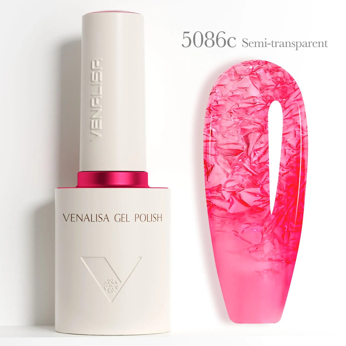 VENALISA V6 Ultra Red Cat Eye Gel Polish - HEMA and TPO Free 10ml