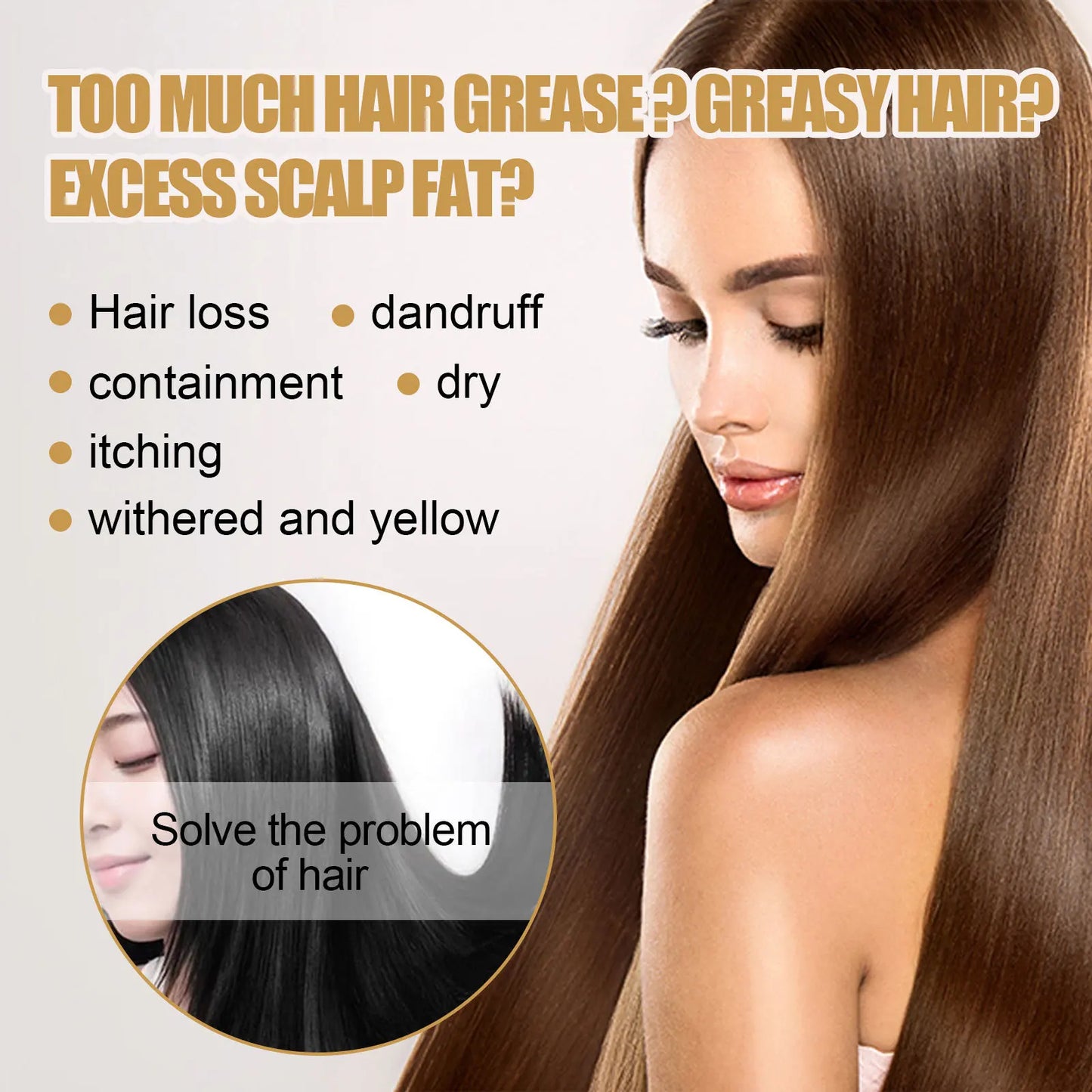 60g Natural Ginger Shampoo Soap - Scalp Cleansing Hair Bar