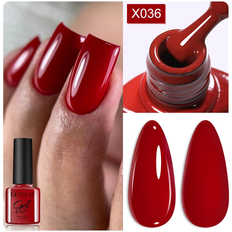 LILYCUTE 7ml Thermal Color-Changing Gel Nail Polish