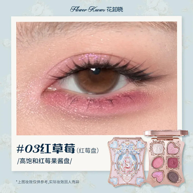 Flower Knows Moonlight Mermaid 8-Color Eyeshadow Palette