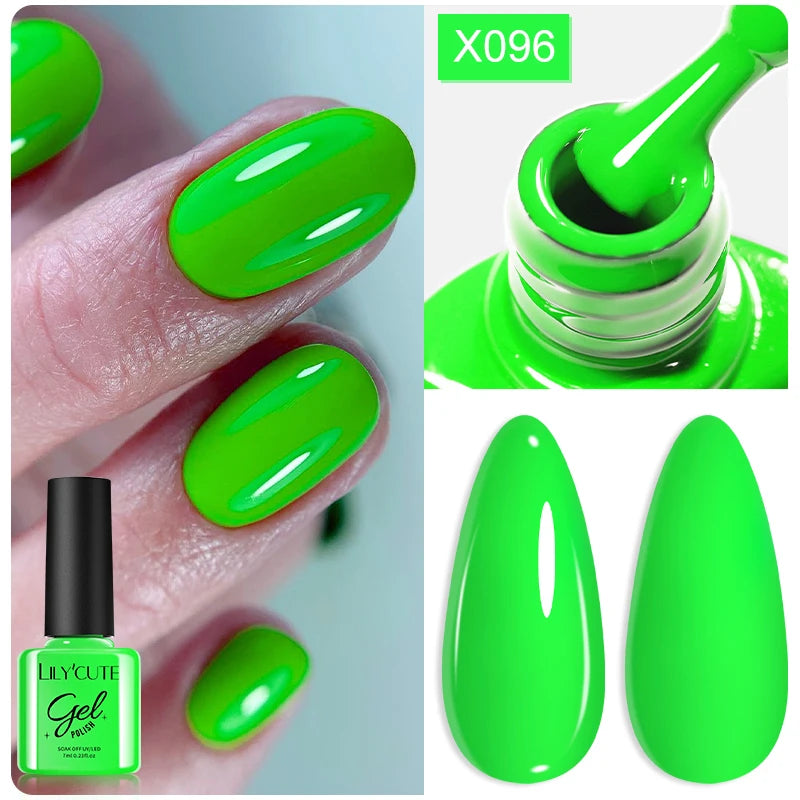 LILYCUTE 7ml Thermal Color-Changing Gel Nail Polish