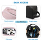 BAGSMART Waterproof Travel Cosmetic Bag - Lightweight Dopp Kit