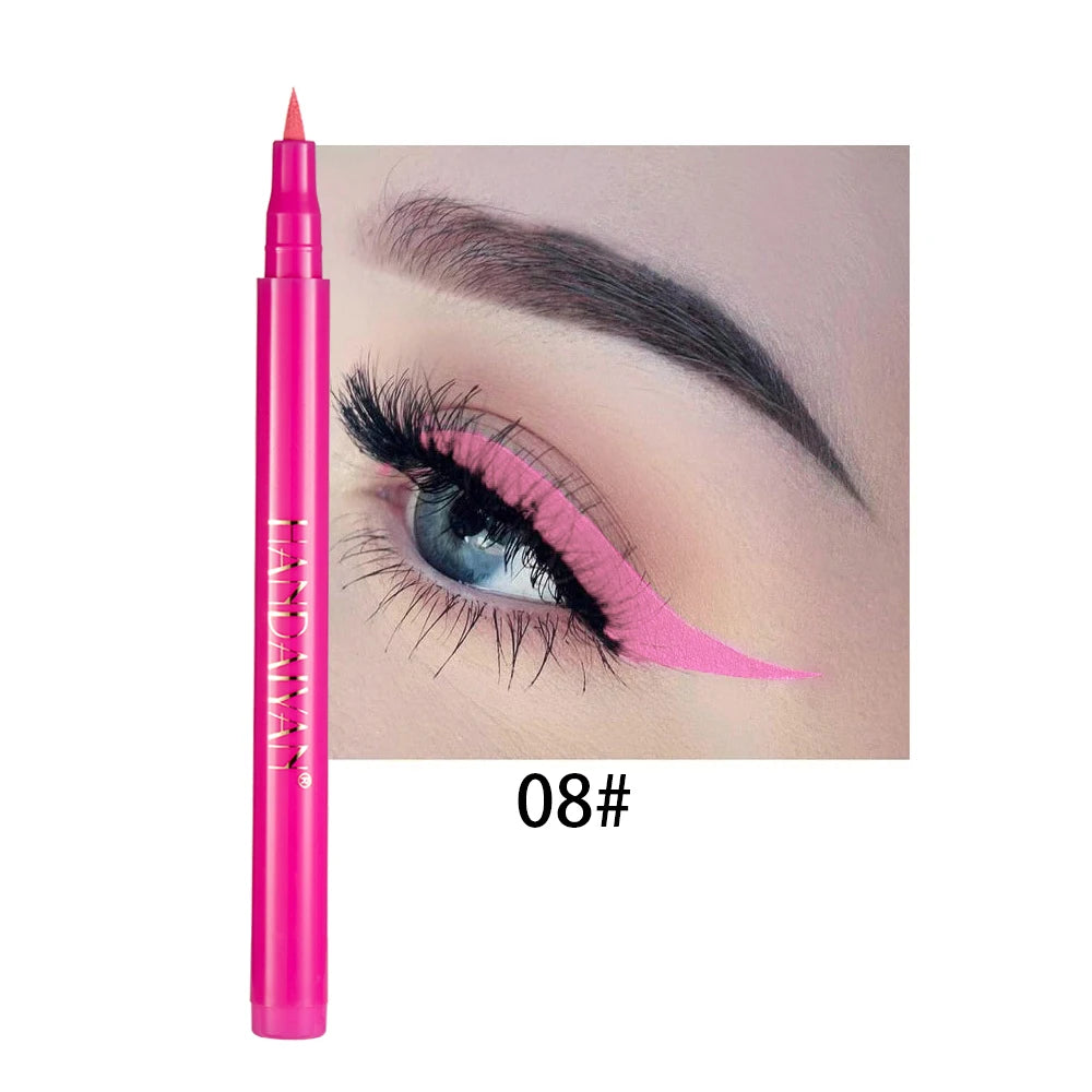 Rainbow Matte Colorful Liquid Eyeliner Pen
