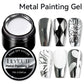 LILYCUTE 5ml Metallic Painting Liner Gel - Gold Silver Nail Art