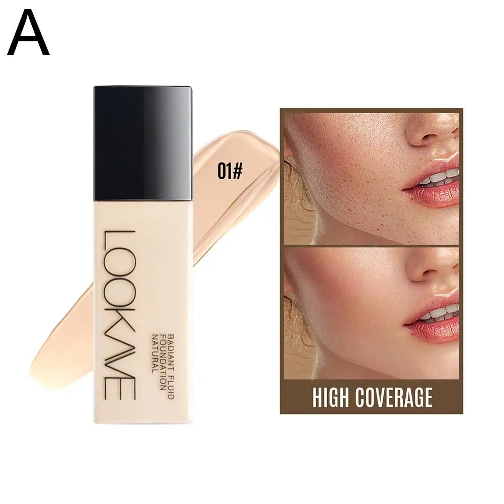 LOOKAVE Long-Lasting Natural Matte Liquid Foundation