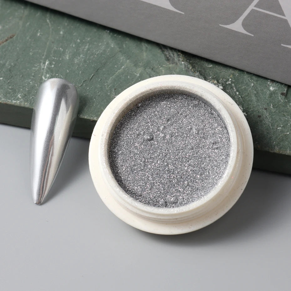 Aurora Cat Eye Magnetic Nail Powder - Chrome Chameleon Pigment