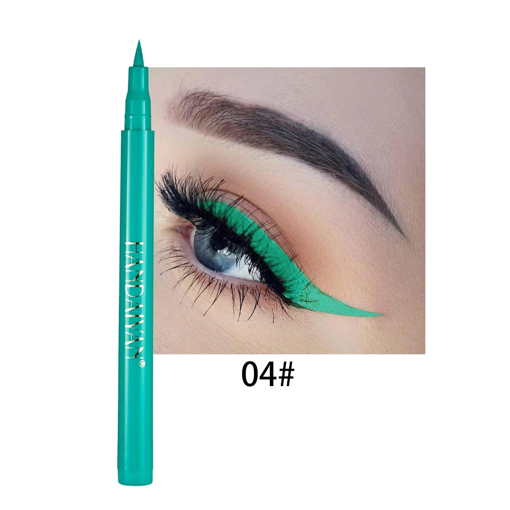 Rainbow Matte Colorful Liquid Eyeliner Pen