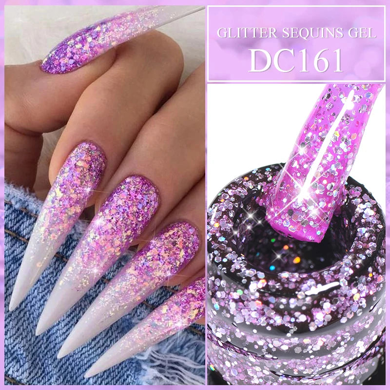 MTSSII Dried Flower Gel Nail Polish - Fairy Series Nail Art