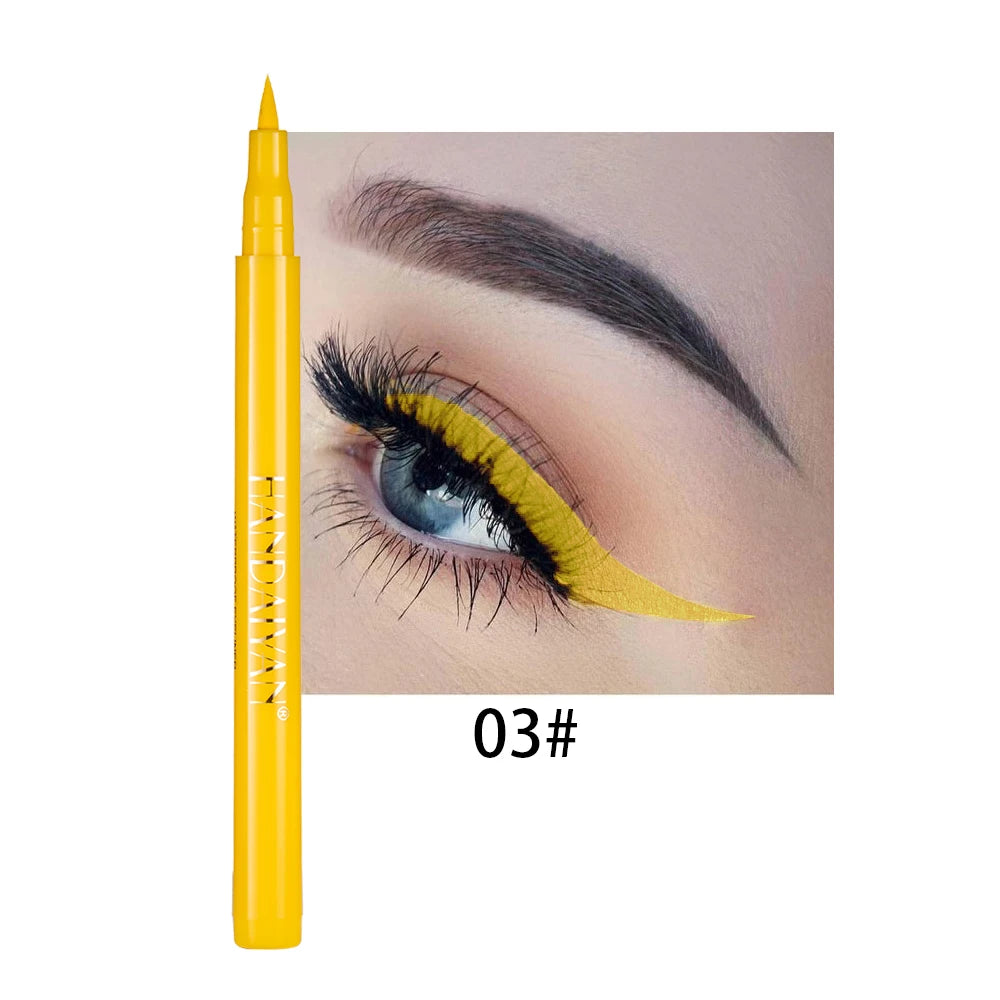 Rainbow Matte Colorful Liquid Eyeliner Pen