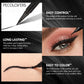 3-Piece Black Liquid Eyeliner Pen Set - High Pigment Eye Makeup