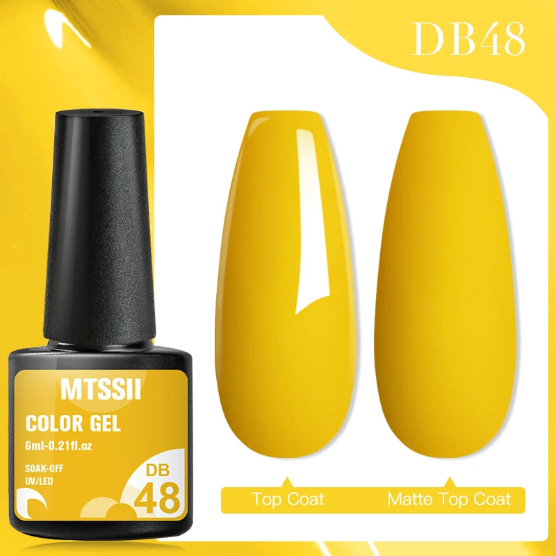 MTSSII Dried Flower Gel Nail Polish - Fairy Series Nail Art