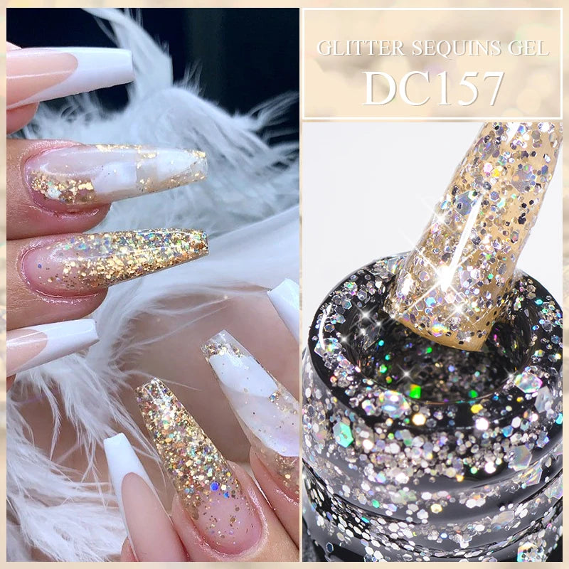 MTSSII Dried Flower Gel Nail Polish - Fairy Series Nail Art