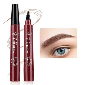 5-Color 4-Tip Eyebrow Pen