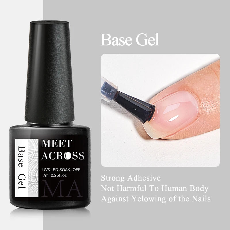 MEET ACROSS 7ml Wine Red French Gel Polish