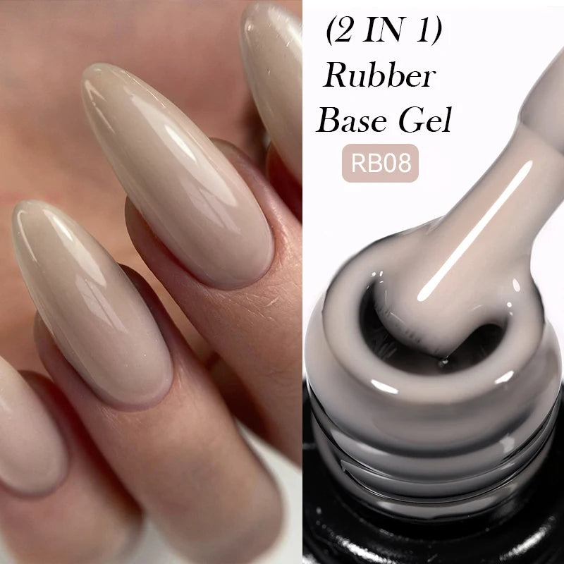 LILYCUTE 7ml Base and No-Wipe Top Coat Gel Polish
