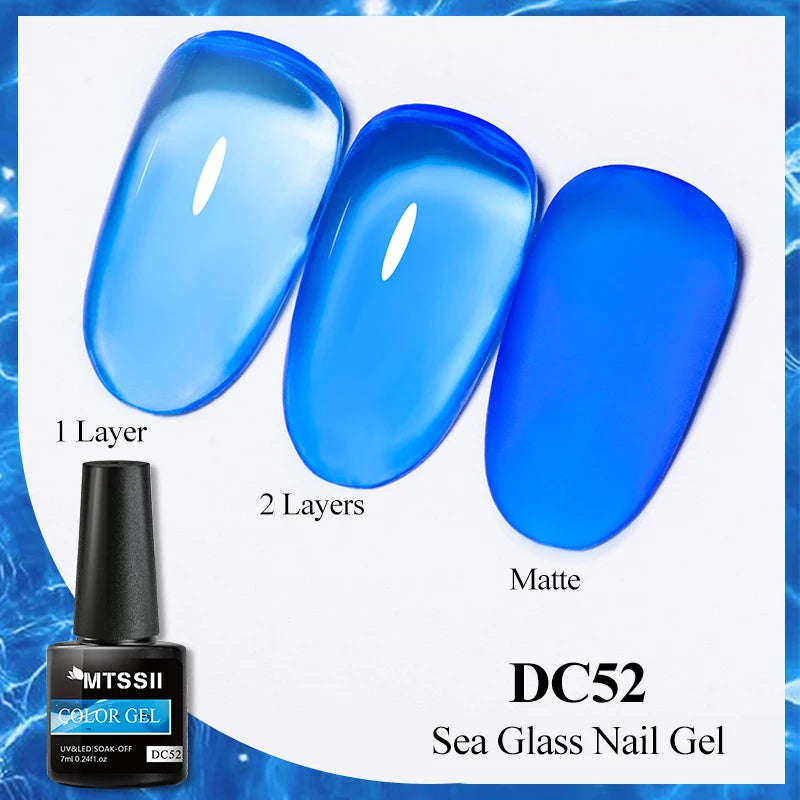MTSSII Dried Flower Gel Nail Polish - Fairy Series Nail Art