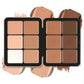 12-Color Blush Concealer and Contour Cream Set