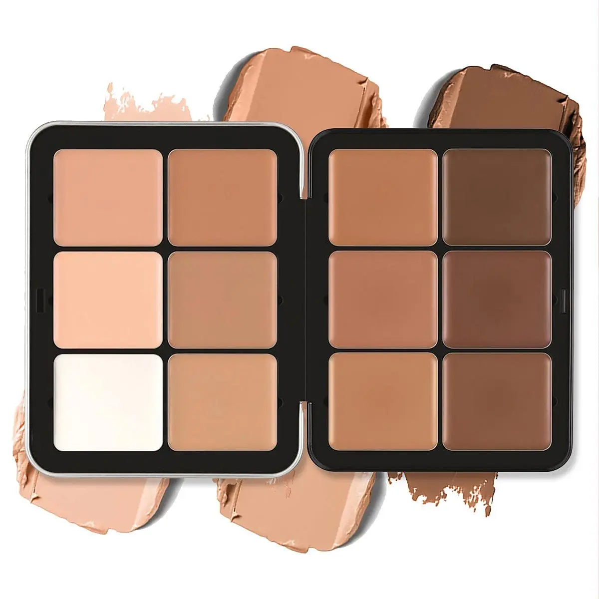12-Color Blush Concealer and Contour Cream Set