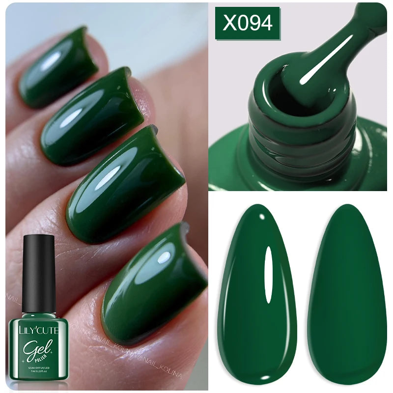 LILYCUTE 7ml Thermal Color-Changing Gel Nail Polish