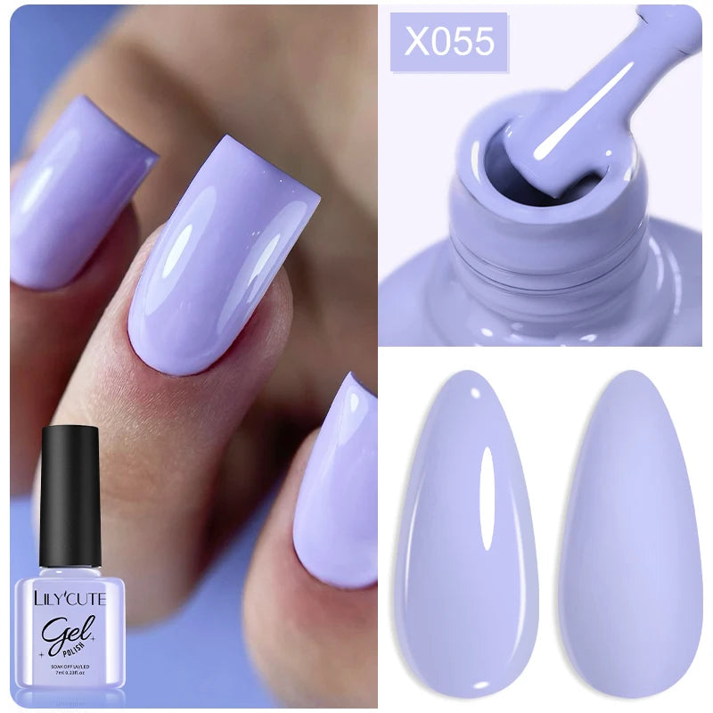 LILYCUTE 7ml Thermal Color-Changing Gel Nail Polish