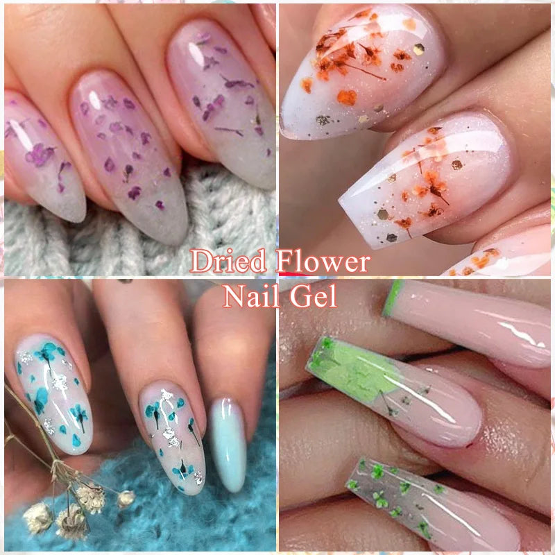 MTSSII Dried Flower Gel Nail Polish - Fairy Series Nail Art