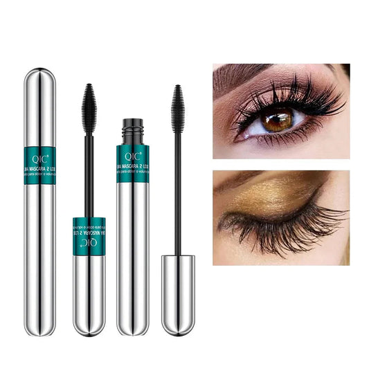 2-in-1 Double-Ended 4D Silk Fiber Mascara
