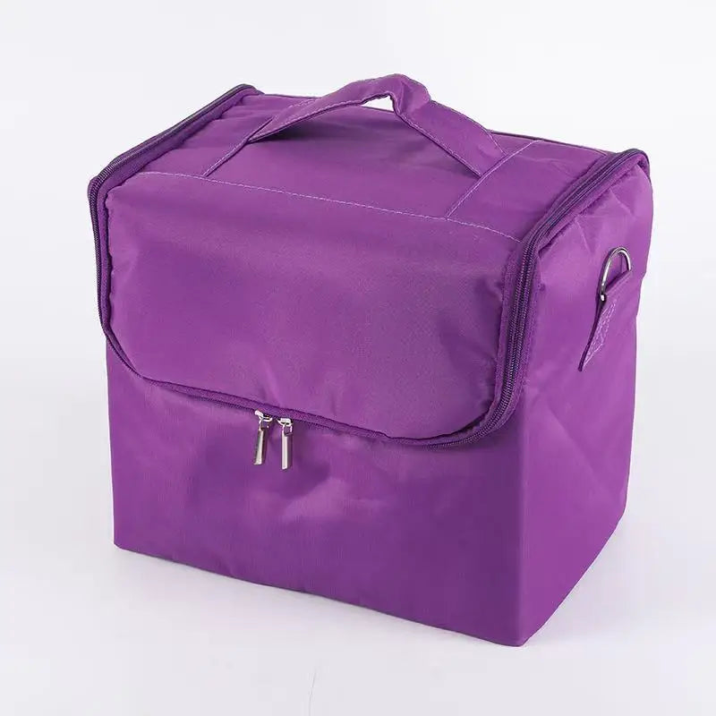 Multi-Layer Waterproof Nail Art Tool Box - Portable Beauty Case
