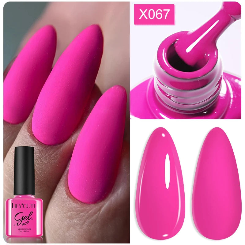LILYCUTE 7ml Thermal Color-Changing Gel Nail Polish