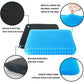 Honeycomb Gel Seat Cushion - Breathable Pressure Relief Chair Pad