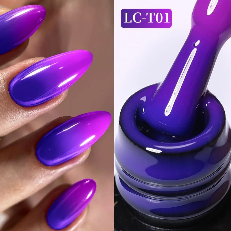LILYCUTE 7ml Thermal Color-Changing Gel Nail Polish