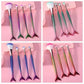 4-Piece Gradient Mermaid Makeup Brush Kit - Face and Eye Set