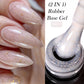 LILYCUTE 7ml Base and No-Wipe Top Coat Gel Polish