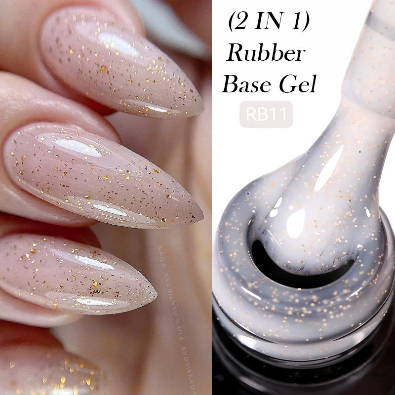 LILYCUTE 7ml Base and No-Wipe Top Coat Gel Polish
