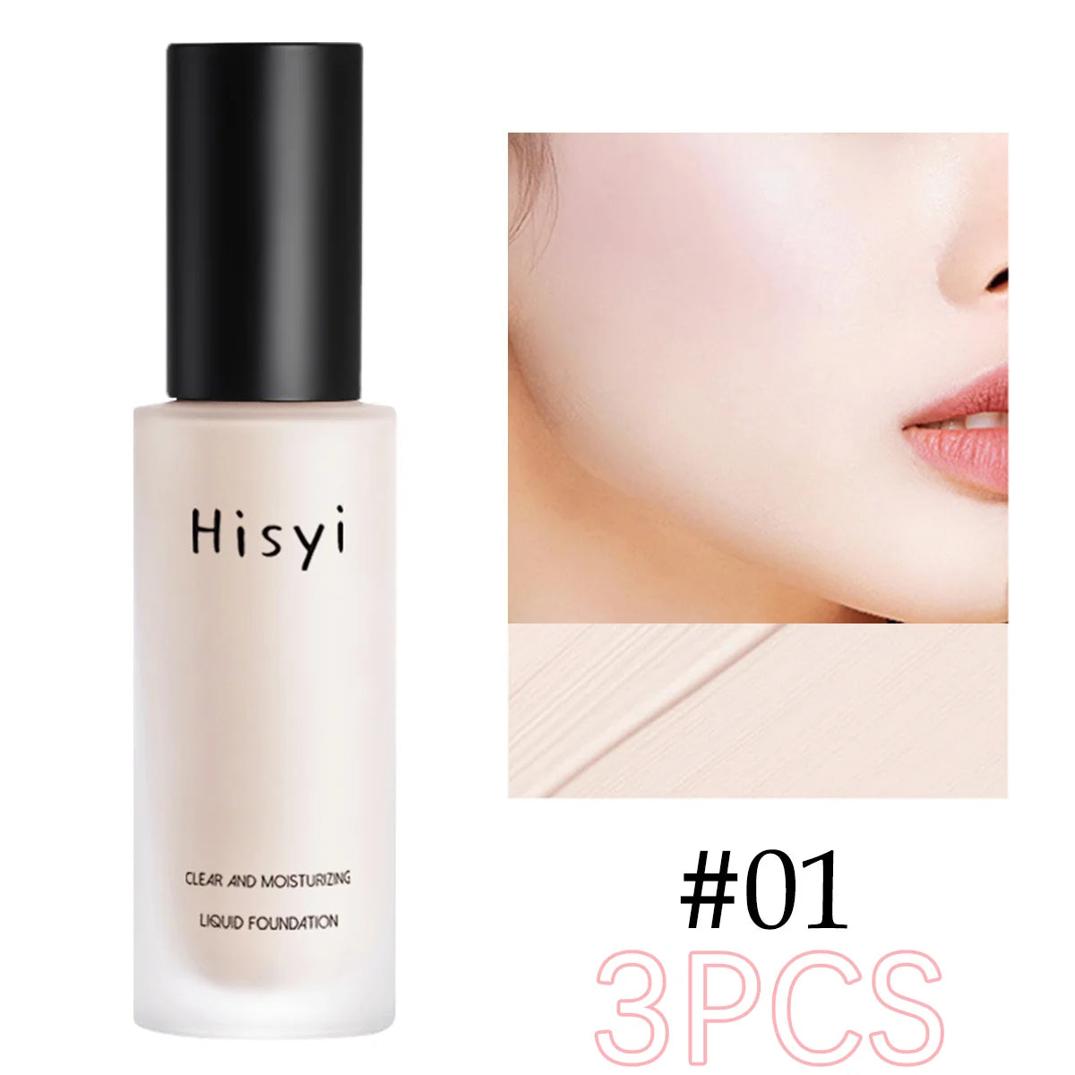 Natural Finish Liquid Foundation Concealer