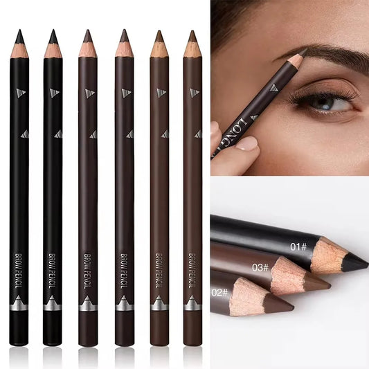 6/12-Piece Waterproof Eyebrow Pencil Set