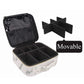 Marble Waterproof PU Cosmetic Bag - Makeup and Toiletry Organizer