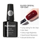 MAYCHAO 7.3ml Transparent Jelly Nude Gel Polish
