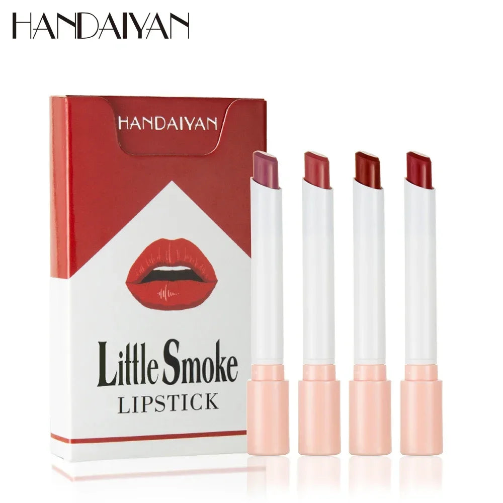 Handaiyan 4-Piece Velvet Matte Lipstick Set