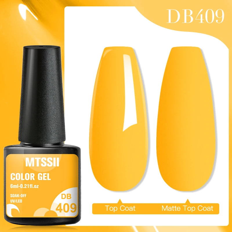 MTSSII Dried Flower Gel Nail Polish - Fairy Series Nail Art
