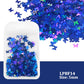 2g Holographic Nail Art Glitter - Star Butterfly Sequins Flakes